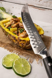 Pitmaster Series - Damascus Steel Scimitar knife