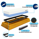 Combination Whetstone Sharpening Stone - 1000/6000