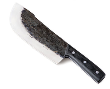 Cleaver Knife Big Butcher Fixed Blade Knife Meat Bone Vegetable Fruit Knife  NEW