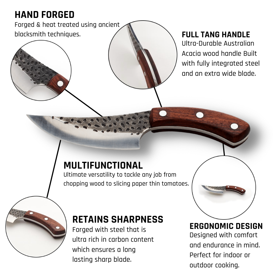 Sakai™ - Hand Forged Multipurpose Knife